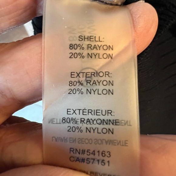 Karl Lagerfeld Paris Striped Knit Dress  French Chic Ribbed Dress - Picture 5 of 7